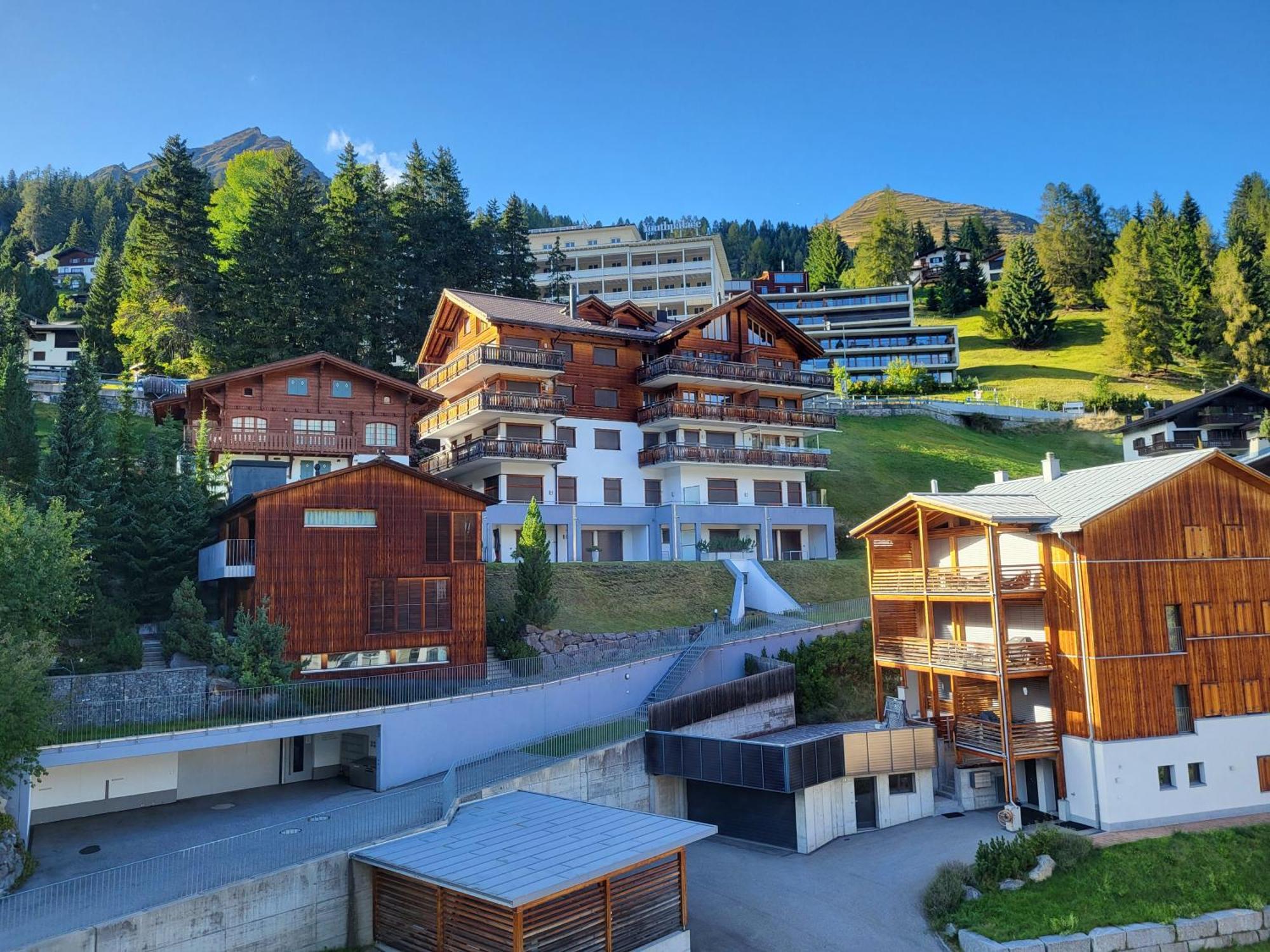 Ferienwohnung Parsenn Peaks Panorama ダヴォス・プラッツ エクステリア 写真